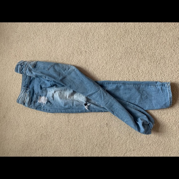 H&M Ripped blue boyfriend jeans - Picture 2 of 3